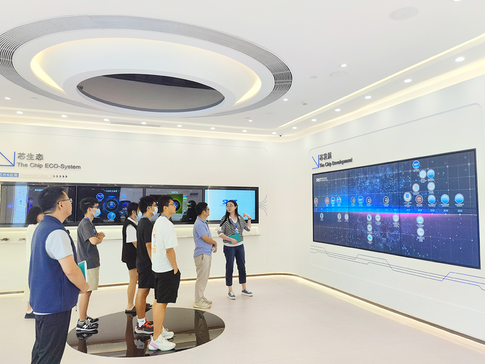 華中科技大學(xué)光電學(xué)院王興晟教授赴國(guó)微芯調(diào)研